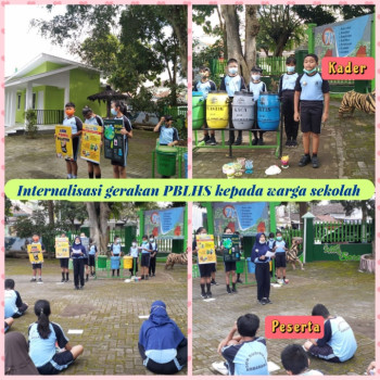 Internalisasi gerakan PBLHS di sekolah